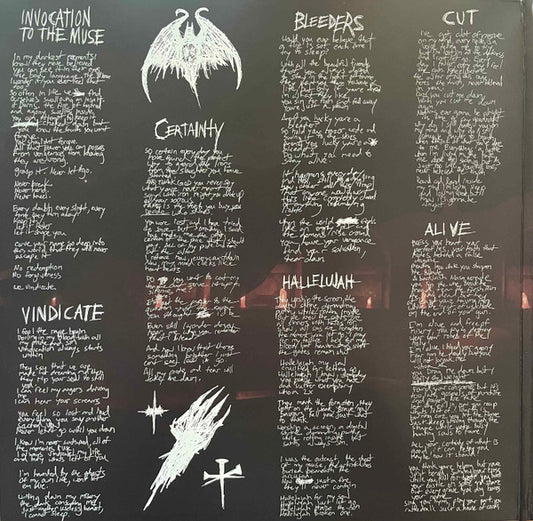 Black Veil Brides : Vindicate (LP, Album, Glo)