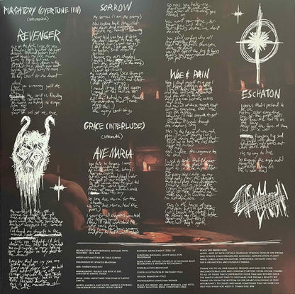 Black Veil Brides : Vindicate (LP, Album, Glo)