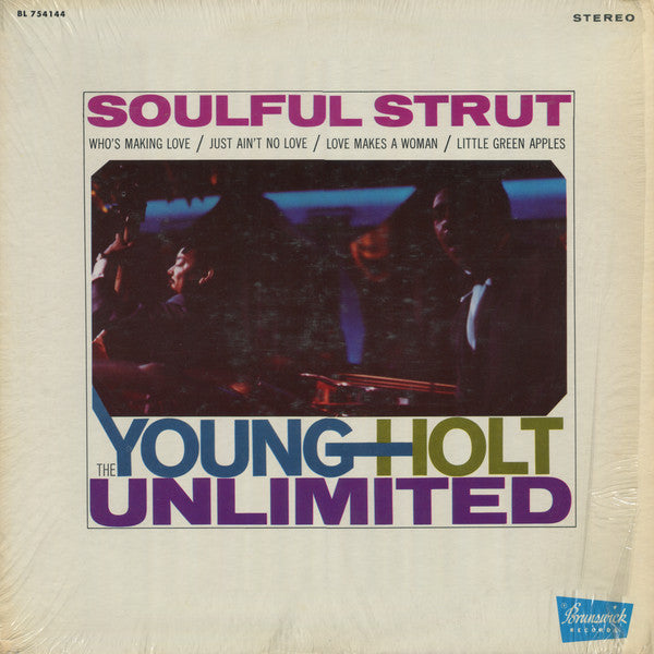 The Young-Holt Unlimited* : Soulful Strut (LP, Album, Glo)