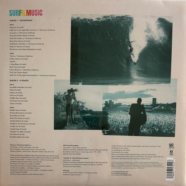 Jack Johnson : Surfilmusic (2xLP, Album)