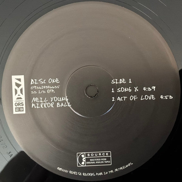 Neil Young : Mirror Ball (2xLP, Album, RE, RM)