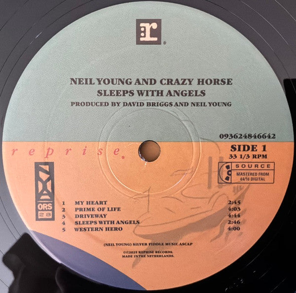 Neil Young And Crazy Horse : Sleeps With Angels (2xLP, Album, RE)
