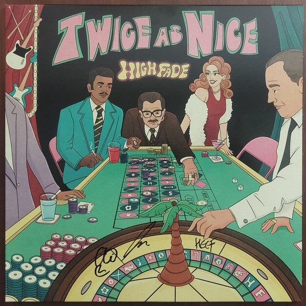 High Fade : Twice As Nice (LP, Album, Ltd, pin)