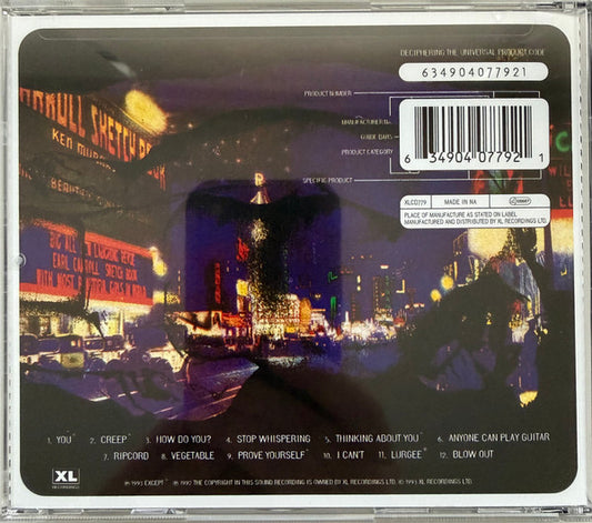 Radiohead : Pablo Honey (CD, Album, RE)