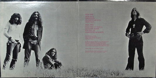 Black Sabbath : Paranoid (LP, Album, Gat)
