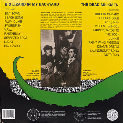 The Dead Milkmen : Big Lizard in My Backyard (LP, Album, RE, RM)