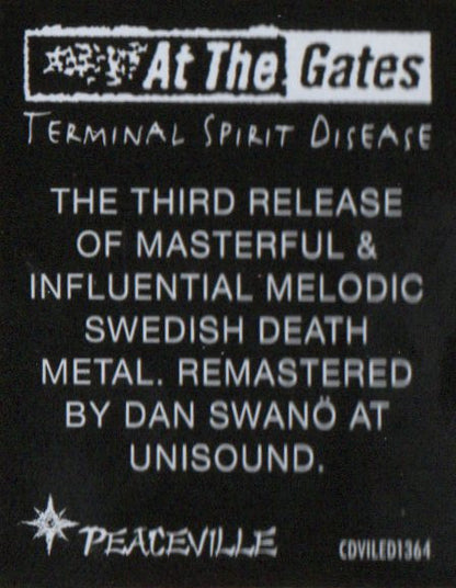 At The Gates : Terminal Spirit Disease (CD, Album, RE, RM)