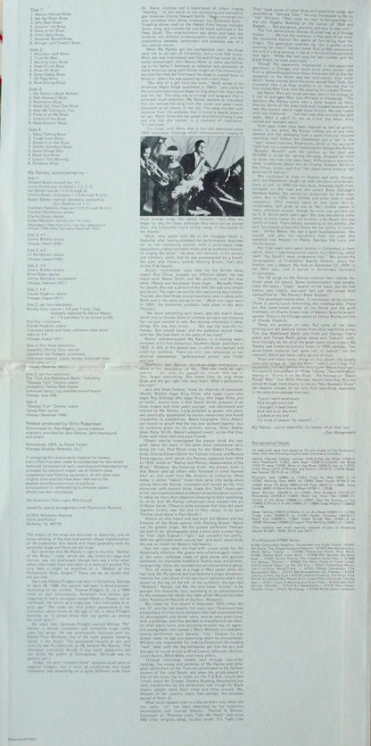 Ma Rainey : Ma Rainey (2xLP, Comp, Gat)