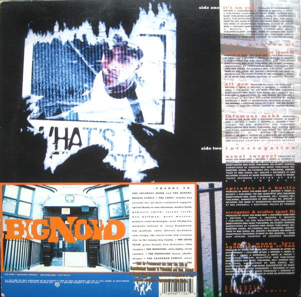 Big Noyd : Episodes Of A Hustla (LP, Album, Promo)