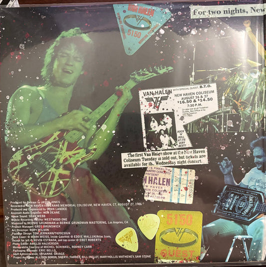 Van Halen : Live In New Haven 1986 (2xLP, Album)