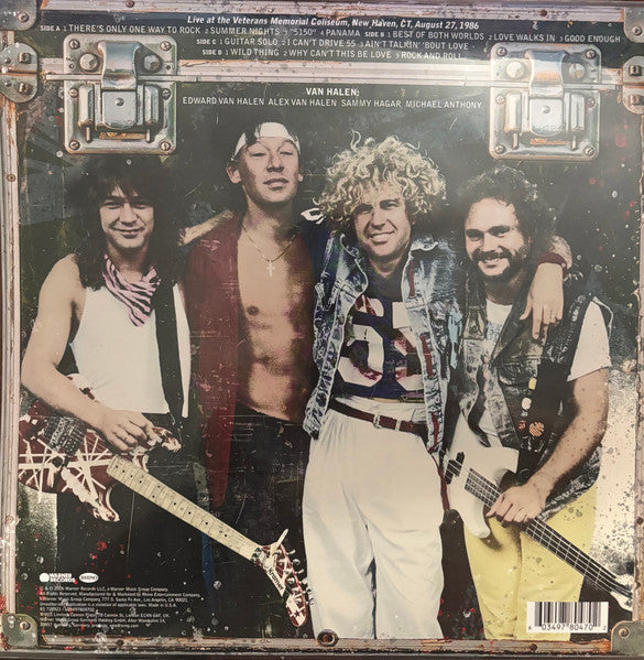 Van Halen : Live In New Haven 1986 (2xLP, Album)