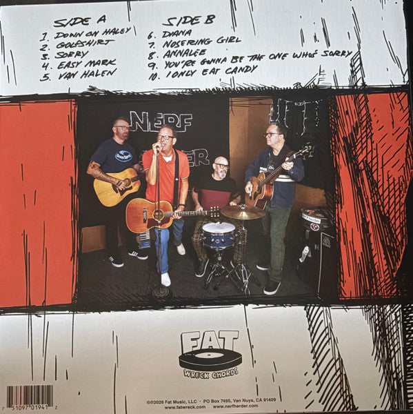 Nerf Herder : Nerf Herder [Redux] (LP, Album, Ltd, Ora)