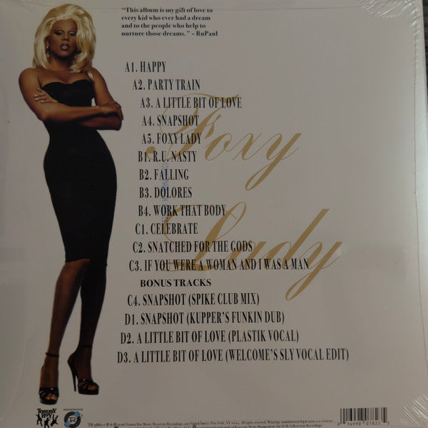 RuPaul : Foxy Lady (2xLP, Album, 30t)