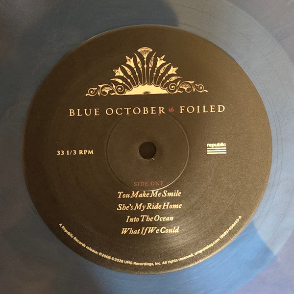 Blue October (2) : Foiled (2xLP, Album, Gal)