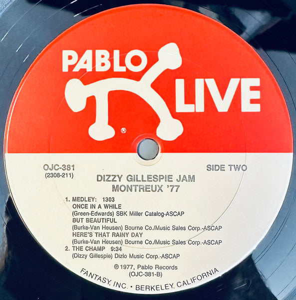 Dizzy Gillespie : Montreux '77 (LP, Album, RE, RM)