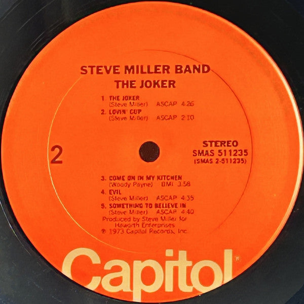 Steve Miller Band : The Joker (LP, Album, Club)