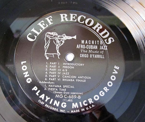 Machito : Afro-Cuban Jazz - The Music Of Chico O´Farrill (LP, Album)