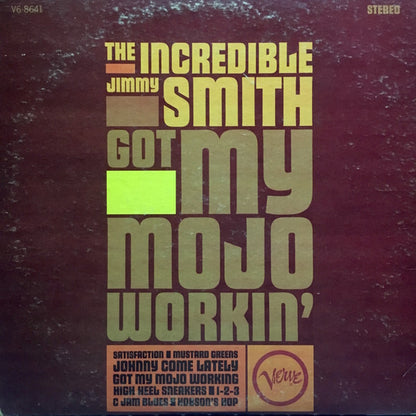 Jimmy Smith : Got My Mojo Workin' (LP, Album, Gat)