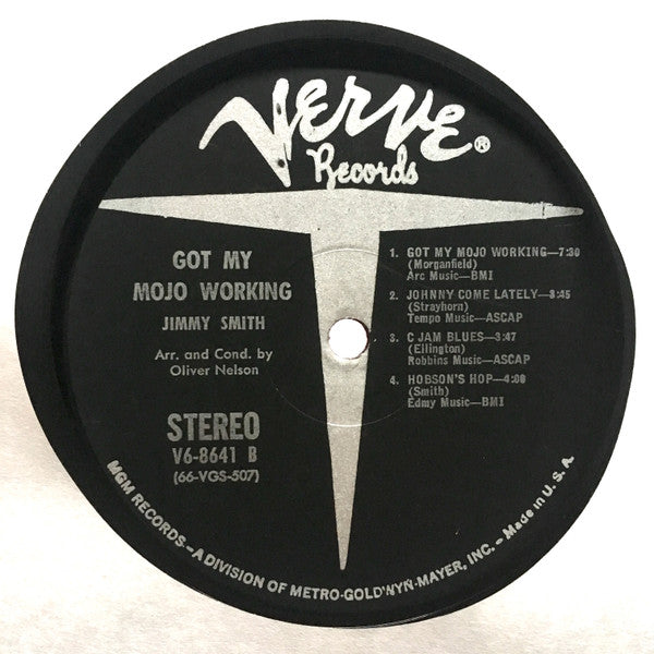 Jimmy Smith : Got My Mojo Workin' (LP, Album, Gat)