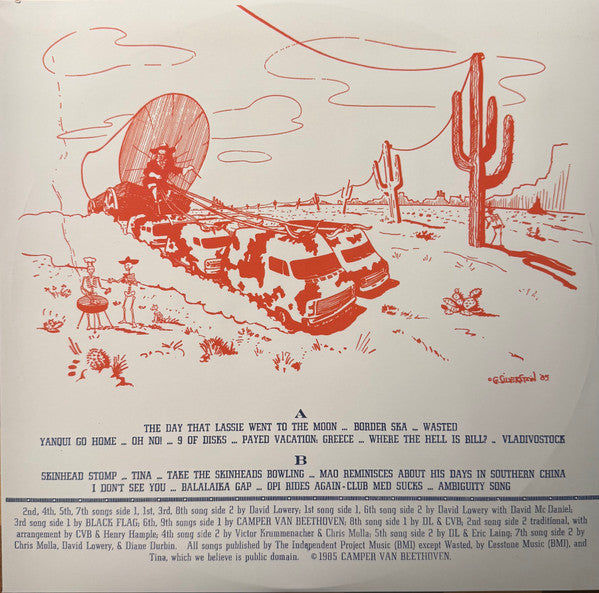 Camper Van Beethoven : Telephone Free Landslide Victory (LP, Ltd, Mus)