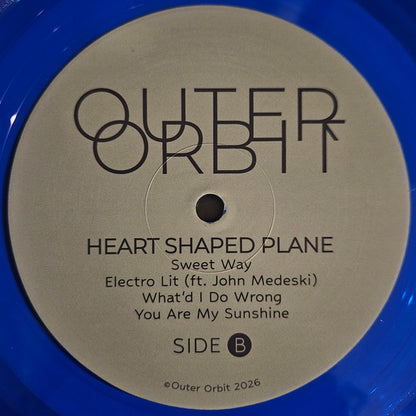Outer Orbit : Heart Shaped Plane (LP, Album, Blu)