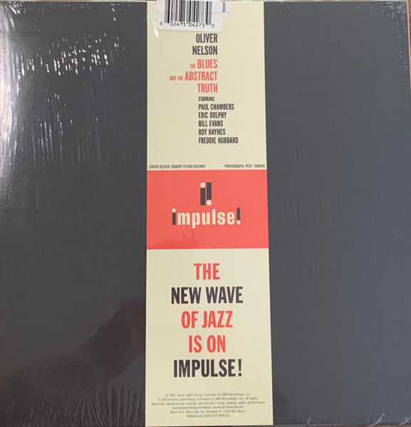 Oliver Nelson : The Blues And The Abstract Truth (LP, Album, Ltd, RE, 180)