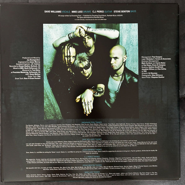Drowning Pool (2) : Sinner (LP, Album, Ltd, RE, Blu)