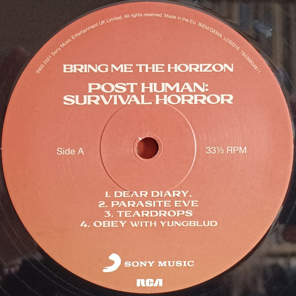 Bring Me The Horizon : Post Human: Survival Horror (LP, RE, RP)
