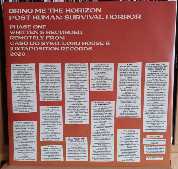 Bring Me The Horizon : Post Human: Survival Horror (LP, RE, RP)