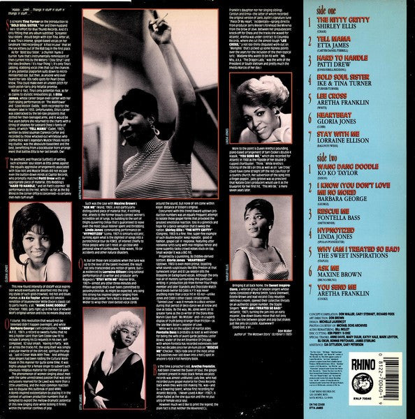 Various : Soul Shots Volume 4: "Tell Mama" (Screamin' Soul Sisters) (LP, Comp, Rai)