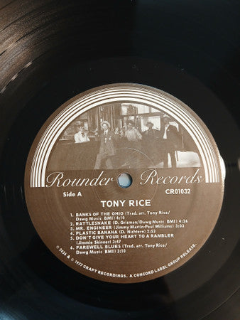 Tony Rice : Tony Rice (LP, Album, RE, RM)