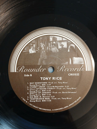 Tony Rice : Tony Rice (LP, Album, RE, RM)