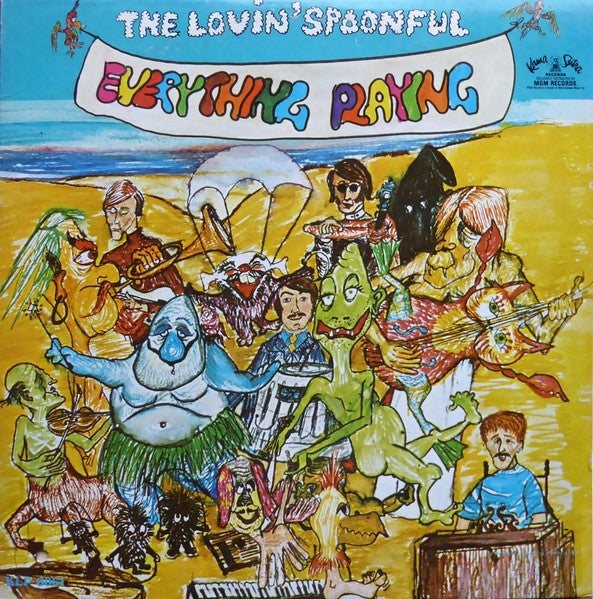 The Lovin' Spoonful : Everything Playing (LP, Album, Mono, MGM)