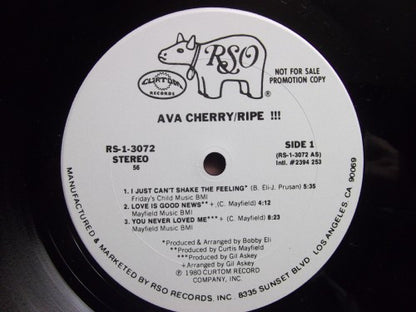 Ava Cherry : Ripe !!! (LP, Album, Promo)