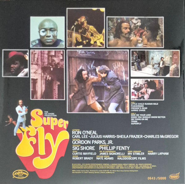Curtis Mayfield : SuperFly (LP, Album, Ltd, Num, RE, 180)