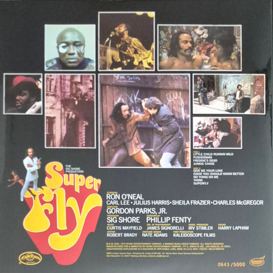 Curtis Mayfield : SuperFly (LP, Album, Ltd, Num, RE, 180)