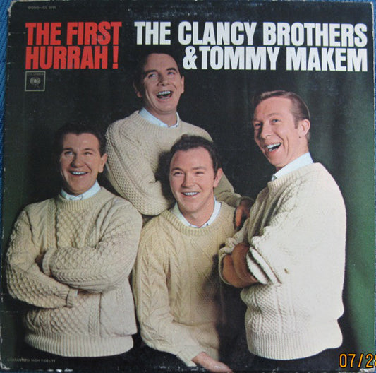 The Clancy Brothers & Tommy Makem : The First Hurrah! (LP, Album, Mono)
