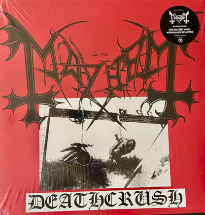 Mayhem : Deathcrush (12", MiniAlbum, Ltd, RE, Red)