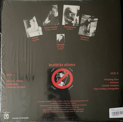 Mayhem : Deathcrush (12", MiniAlbum, Ltd, RE, Red)