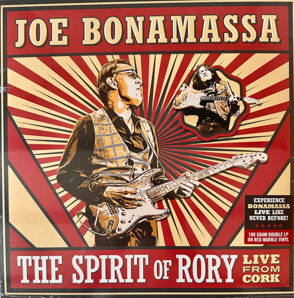 Joe Bonamassa : The Spirit Of Rory Live From Cork (2xLP, Album, Red)