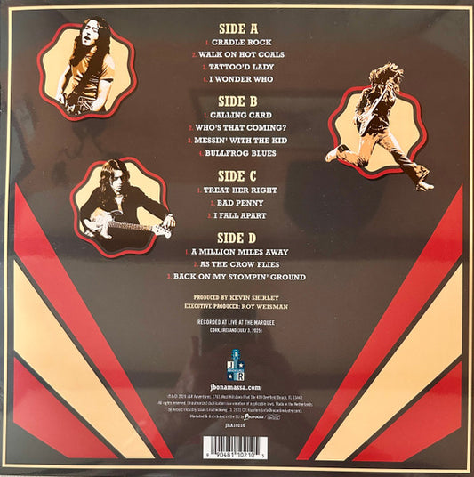 Joe Bonamassa : The Spirit Of Rory Live From Cork (2xLP, Album, Red)