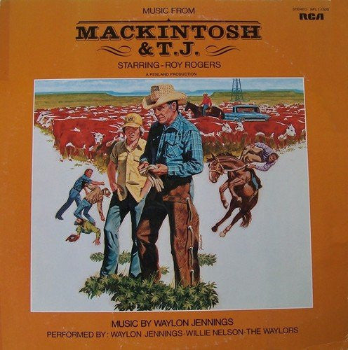 Waylon Jennings : Music From Mackintosh & T.J. (LP, Album)
