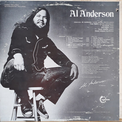 Al Anderson (2) : Al Anderson (LP, Album)