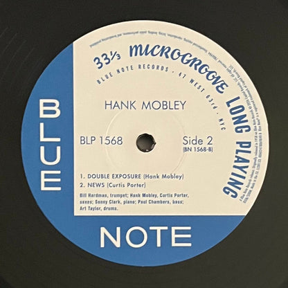 Hank Mobley : Hank Mobley (LP, Album, Mono, RE, 180)