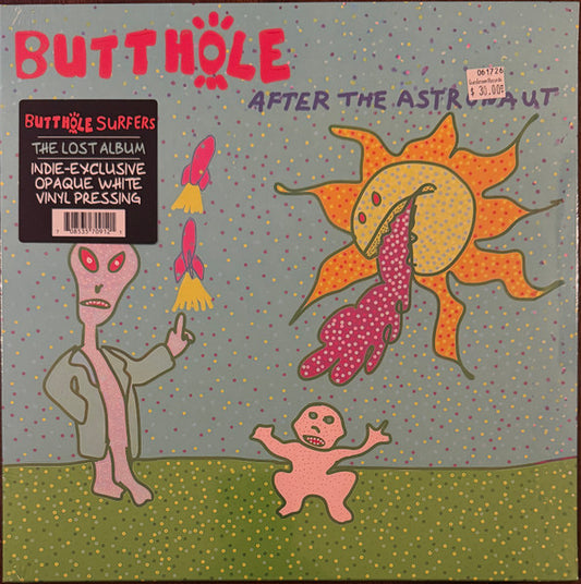 Butthole Surfers : After The Astronaut (LP, Album, Whi)
