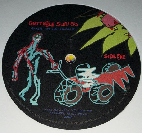Butthole Surfers : After The Astronaut (LP, Album, Whi)
