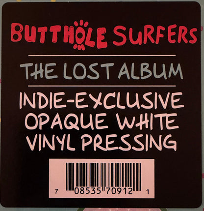 Butthole Surfers : After The Astronaut (LP, Album, Whi)
