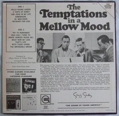 The Temptations : In A Mellow Mood (LP, Album, RCA)