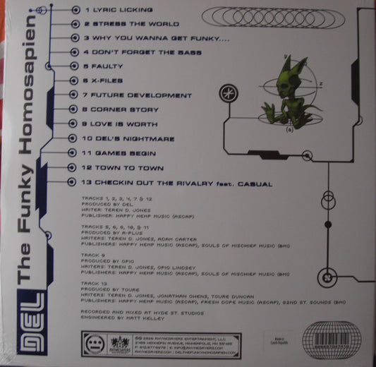 Del The Funky Homosapien* : Future Development (2xLP, Album, RE, Blu)