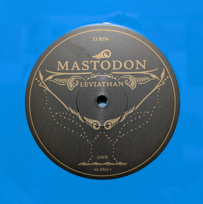 Mastodon : Leviathan (Album, RE, Blu + LP + LP, S/Sided, Etch)
